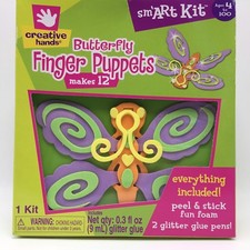 NEW Creative Hands Butterfly Finger Puppet 12...