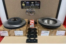 2005-2015 TOYOTA TACOMA PRERUNNER 6 LUG OEM FRONT BRAKE ROTORS & TCMC BRAKE PADS