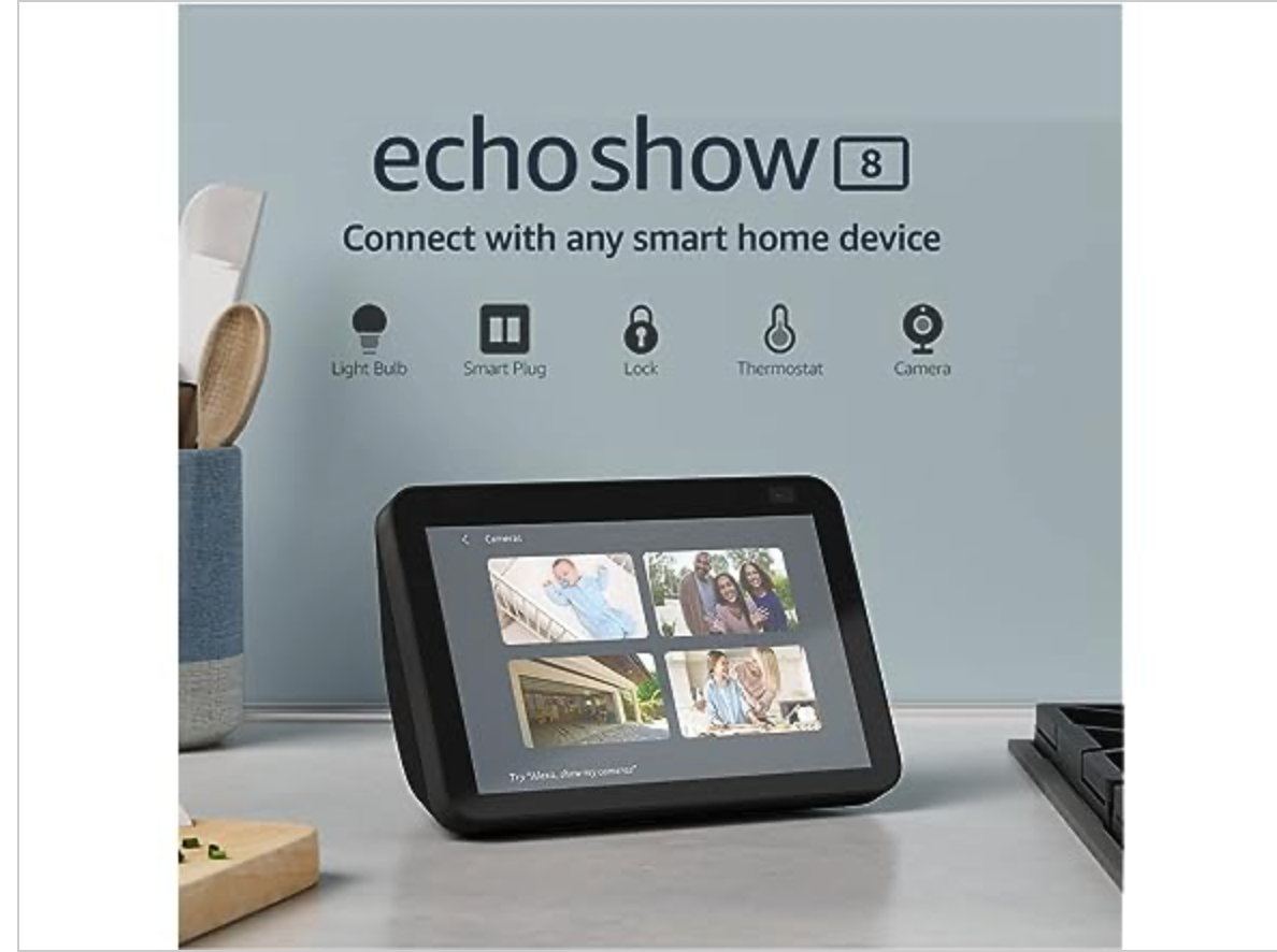 New Amazon Echo Show 8 - Alexa Smart 8