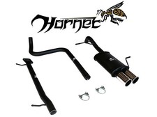 Ford Fiesta MK7 1.6Ti Zetec S  | Hornet Sports Exhaust Race System Twin 3" Tips