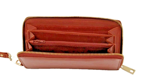 Brown Leather Purse for Women, photo 3