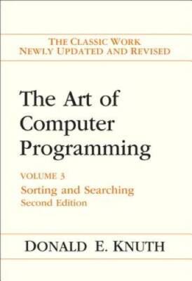 The Art of Computer Programming: Volume 3: Sorting and Searching (2nd E - GOOD