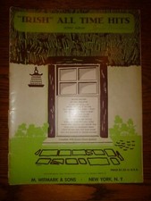 PIANO BOOK: Irish All Time Hits