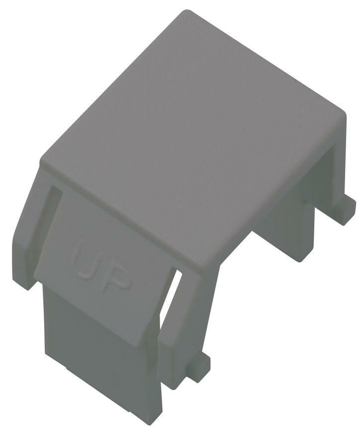 ACBLKM4 - LEGRAND ADORNE BLANK KEYSTONE INSERT  4-PACK - MAGNESIUM FINISH