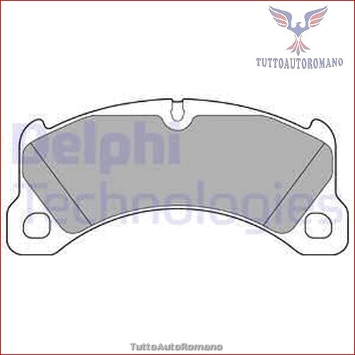 LP3217 Kit pastiglie pattini freno Delphi Anteriore per PORSCHE CAYENNE MACAN