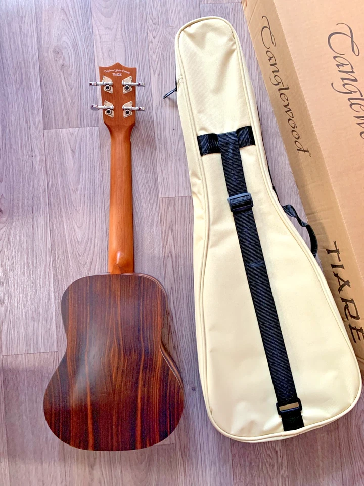 NEW Tenor Ukulele,Tanglewood,Model  TWT19,Natural Beautiful Wood Finish With Bag - Image 3 of 4