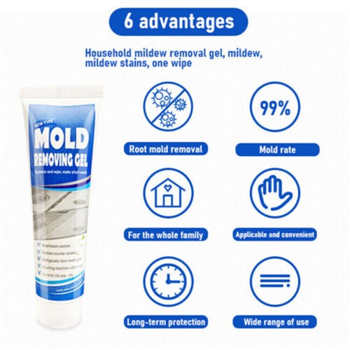 1-5X Mould Magic Extreme Gel Formula Remover Tube Eco Friendly Taps Sinks Grout - Picture 10 of 28