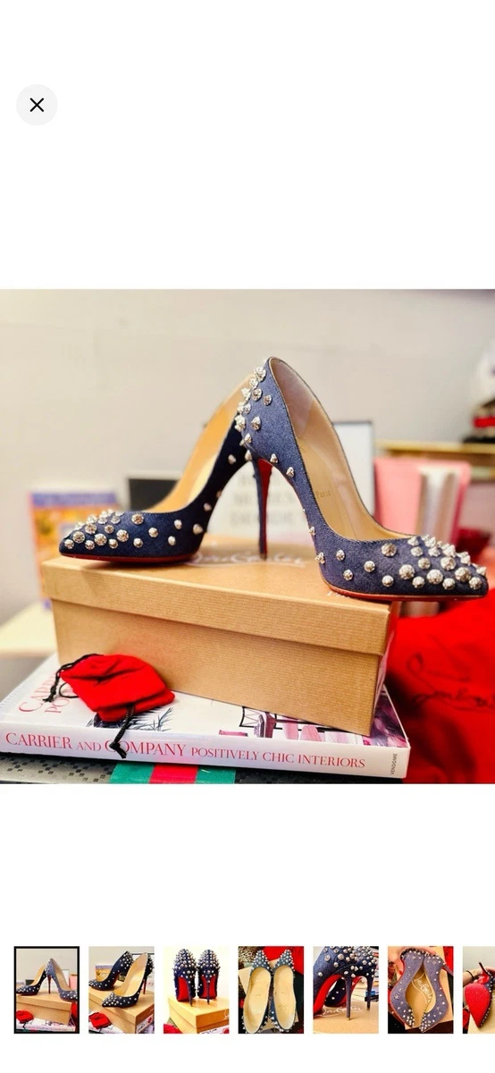 Christian Louboutin Women's Red Spikes for sale - eBay