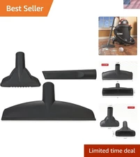 3-Piece Nozzle Set for Wet/Dry Vacuums - Crevice, Gulper Tools Included