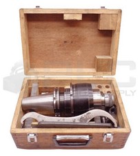 NIKKEN NX4 WITH WOODEN CASE INCLUDES MULTIPLE ATTACHMENTS KM16 COLLET