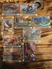 Dinosaur King Arcade Cards 2008 Extremely Rare Bundle Including deinonychus