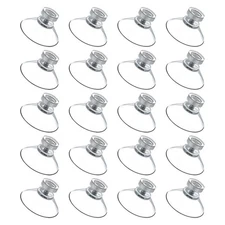 20x Suction Cups Waterproof Suction Holder for Glass Mirror Bathroom Window