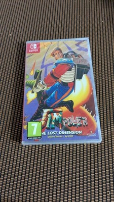 Nintendo Switch Jim Power The Lost Dimension Strictly Limited Games SLG New