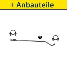 Mittelrohr Auspuff+ für FIAT 500 PANDA II 1.1 1.2 LPG 54/60/69PS 2003-