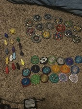 Huge LOT Beyblade Tops Launchers Accessories Mixed Brands/Styles