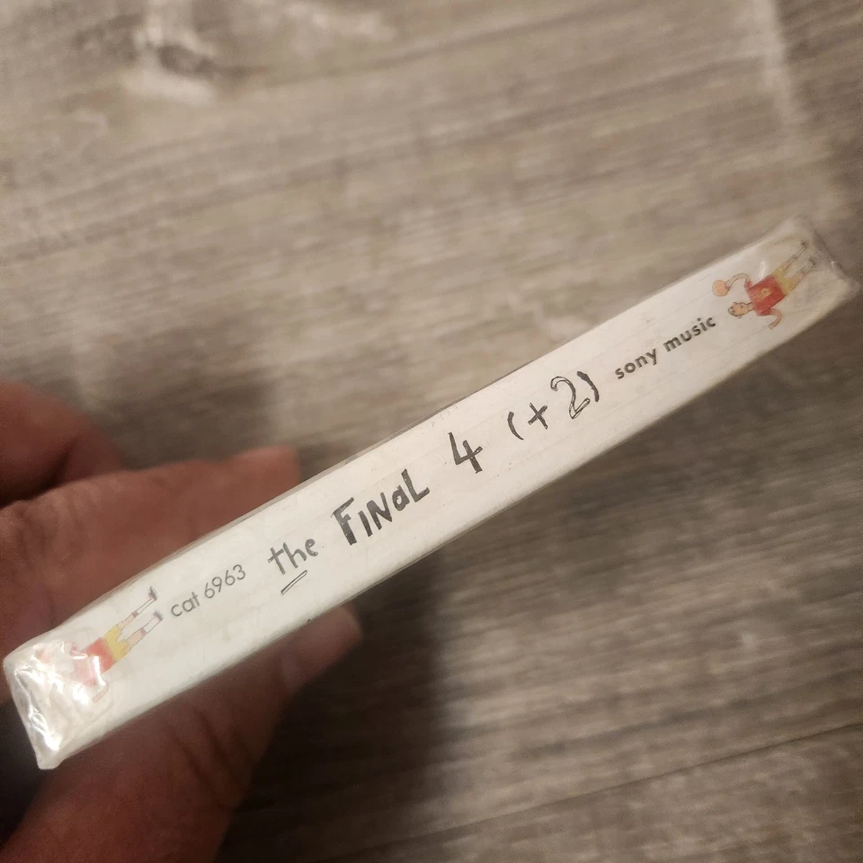 New Sealed Vintage 1995 The Final 4 +2 Promo Cassette Tape Korn Sponge Shudder  - Image 4 of 4