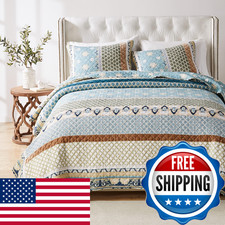 Greenland Home Fashions Greenland Home Thalia Quilted Bedding Set 3-Piece