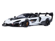 MCLAREN SENNA GTR SILICA WHITE 1/18 MODEL CAR BY AUTOART 81953