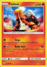 Torkoal 23/149 SM Base Set Pokemon NM
