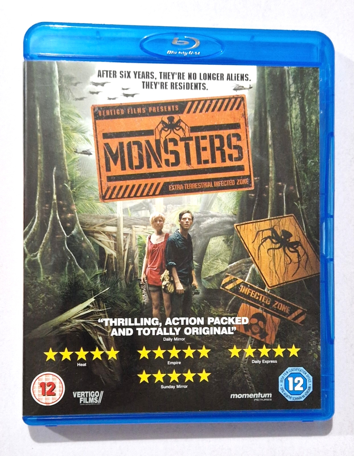 Monsters BLU RAY