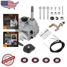 Go Kart Gearbox Kit Forward Reverse 30 Series 14HP 3 Shift Modes Durable Heav...