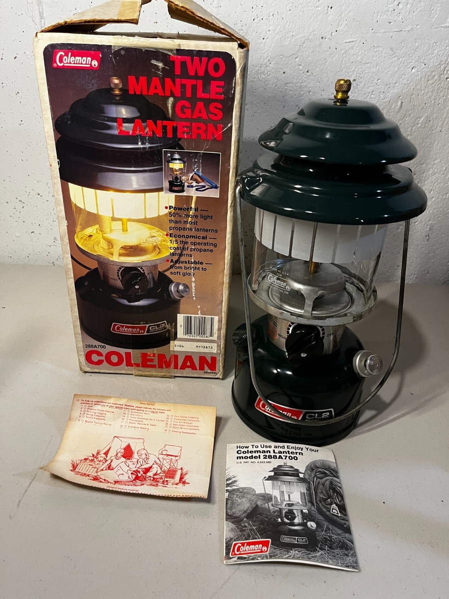 Coleman 2 Mantle Gas Lantern for sale online | eBay