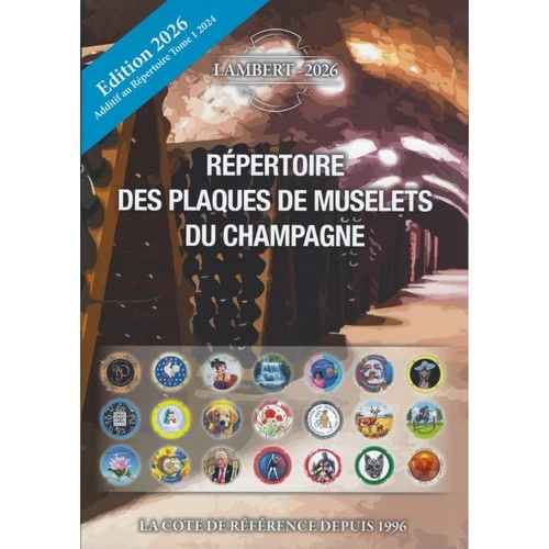 Additive 2026 Lambert repertoire of champagne muzzle plates.