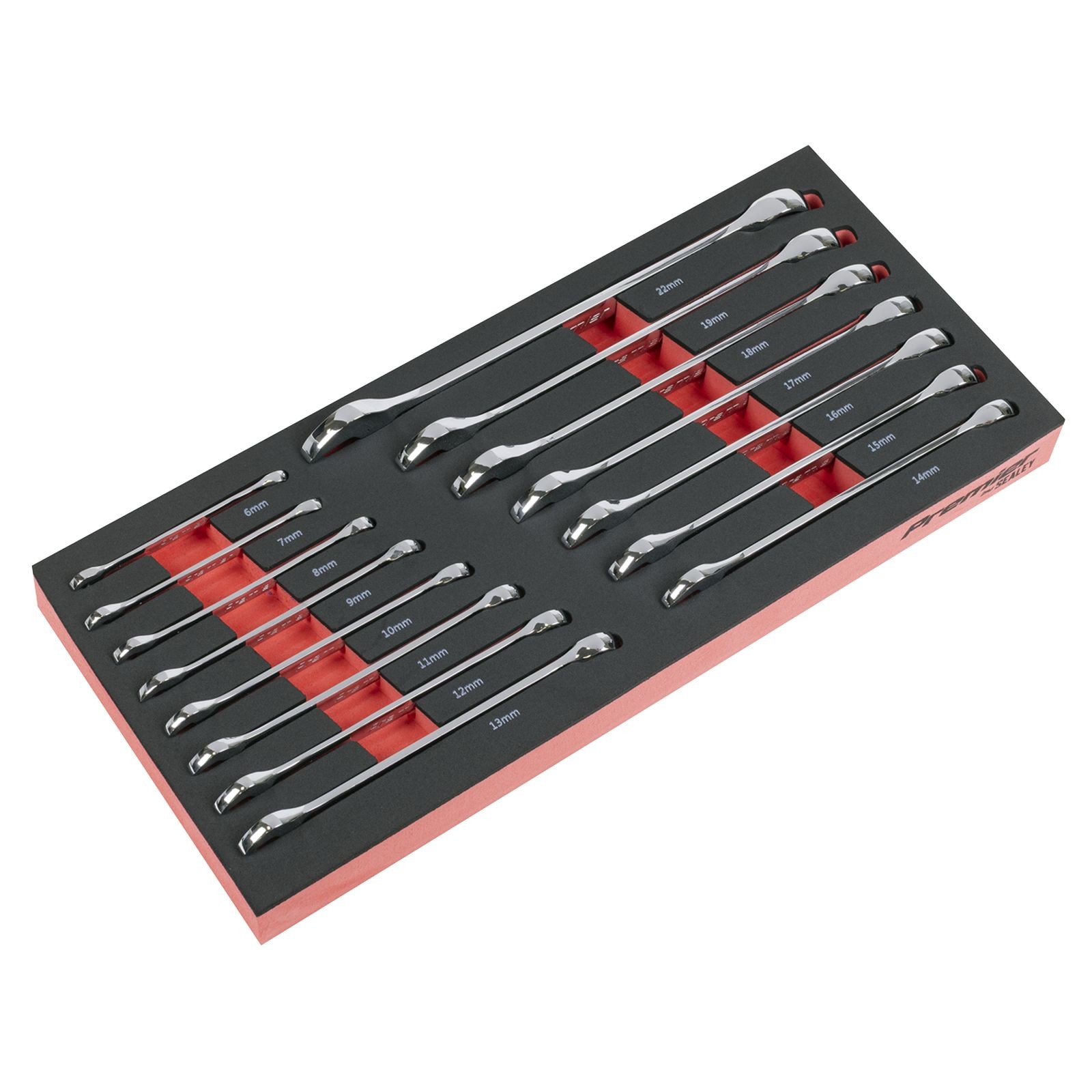 Premier Combination Spanner Set with Tool Tray 15pc - TBT48