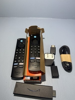 Amazon Fire Stick bundle/ 2 Remotes.