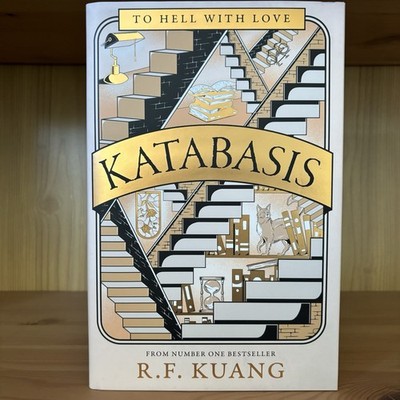 Fairyloot Exclusive Edition Katabasis by R. F. Kuang Hardcover Sprayed Edges