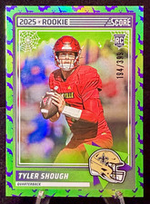 2025 Panini Score Tyler Shough Bats Holo /399 RC #71 MINT + CENTERED Saints