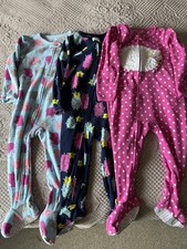 Simple Joys by Carters Fleece Footed Pajamas ...