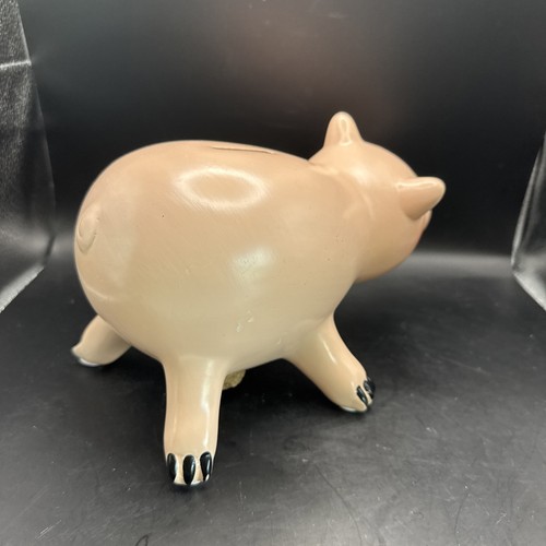 RARE Toy Story 3 Ceramic Hamm Piggy Bank Disney Store LARGE Collector 9” Long - Picture 3 of 6