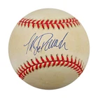 Jorge Posada New York Yankees Autographed OAL Baseball JSA COA