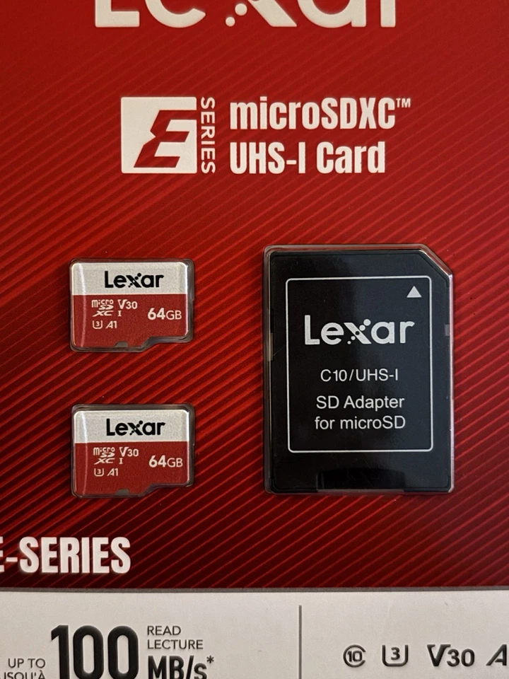 Lexar 128gb SD Card, Open Box Up To 100 Mb/s - Image 2 of 4
