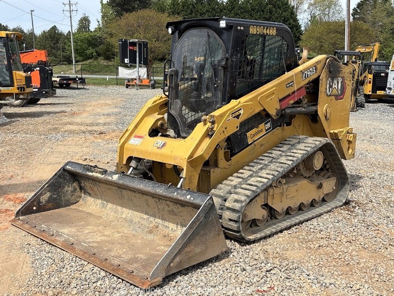 2022 Caterpillar 279D3 Skid Steer Track Loader Cab Crawler bidadoo
