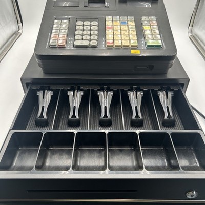 Sharp XE-A407 Cash Register POS System with Drawer and Display | eBay