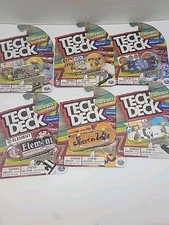 Tech Deck Throwback Series Ultra Rare Lot of 6