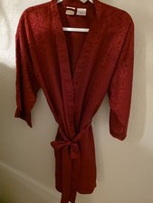 Sophia by Delicates Small Size 100 Polyester Women's Robe w/Belt REDUCED 