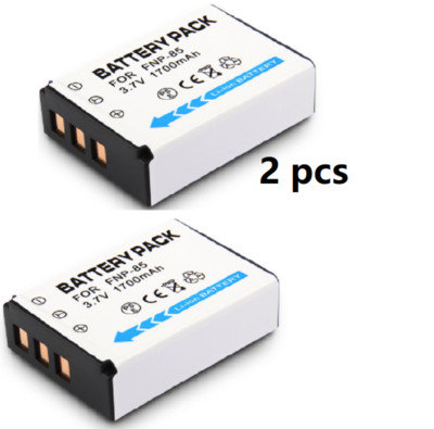 2 Batterie DSTE NP-85 Li-ion 1900 MAh 3.7V Per Fotocamera Fujifilm FinePix SL1000, SL240, SL260, SL280, SL300, SL305 - 4