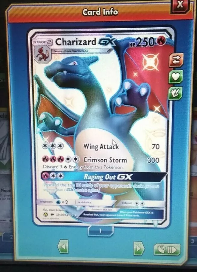 Charizard-GX (SV49/68), Busca de Cards