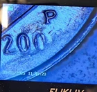 Roosevelt Dime 200 P Ghost Digit Obverse Struck Through Grease