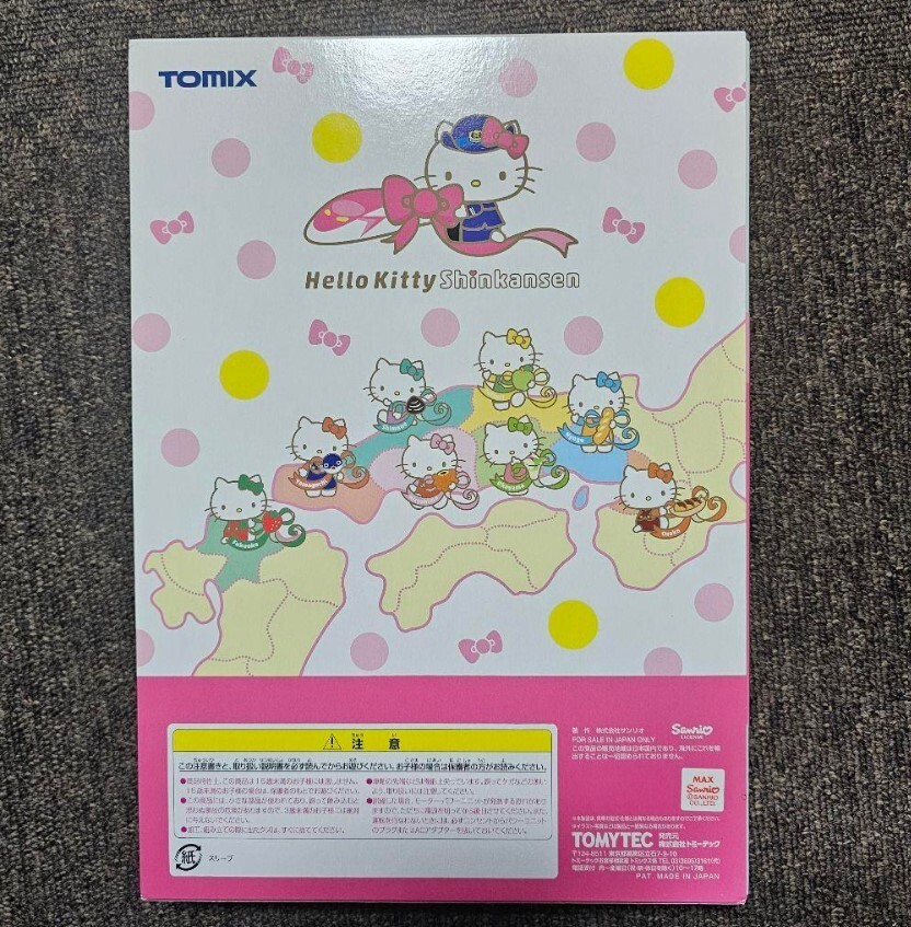 【E11161】HELLO HELLO／ Man TOMIX 1/160 N Scale JR 500-7000 Series Hello Kitty