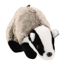 Badger Plush Toy Stuffed Animal Cute Badger Doll Soft Animal Plush Doll
