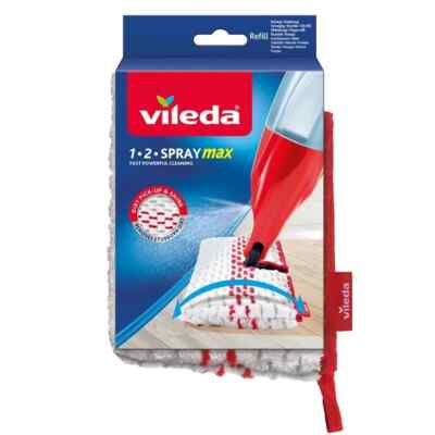 Vileda 1-2 Spray Max Ersatzwischkopf - Für Alle Böden