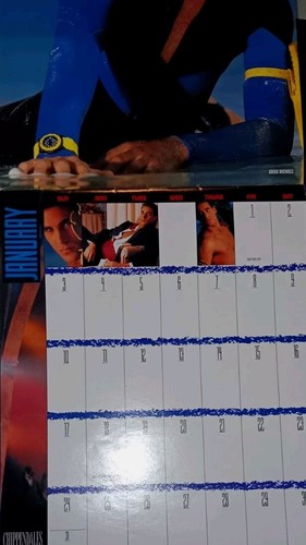 Calendario CHIPPENDALES Vintage Autentico 1993 Rare Foto Sexy Oggetto da Collezione - Foto 6 di 6