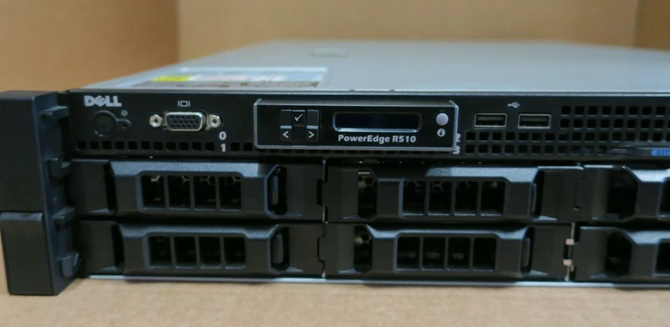 Dell PowerEdge R510 2 x Quad Core XEON E5506 8GB RAM 2U 8 x 3.5" Rack Server - Image 4 of 4