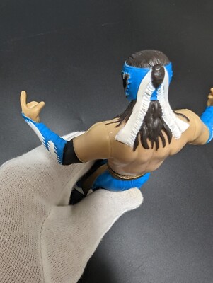 Hayabusa FMW Pro Wrestling Figure toy blue Dreams Come True NJPW