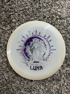 New Discraft UV GLO LUNA 173-174g Resistance Double Foil (Purple)