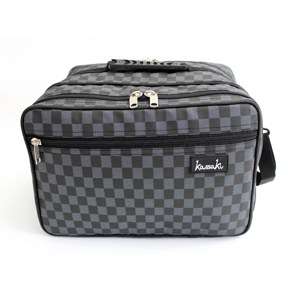 Kassaki Hairdressing Bag Barber Tool Carry Bag Hair Equipment Salon Storage Case